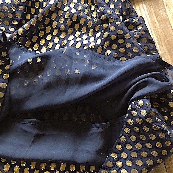 French Connection Empire Evening Blouse - Picture 10 of 11